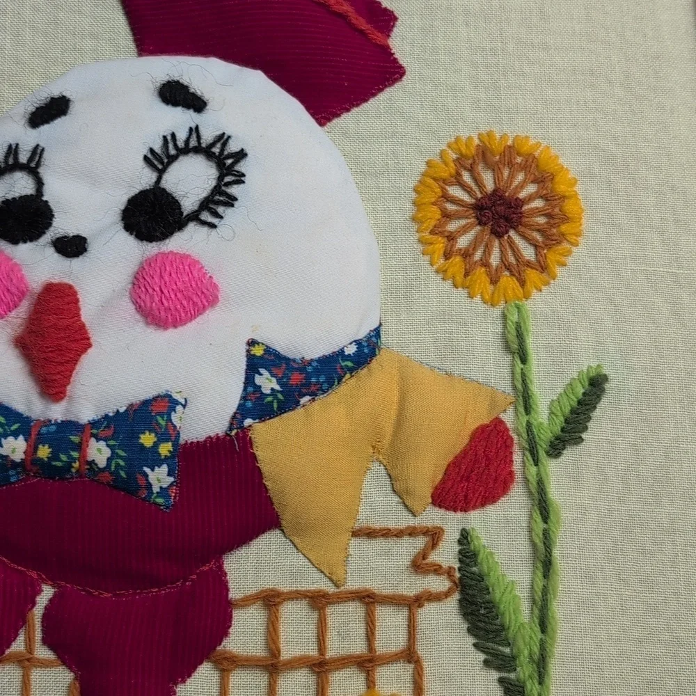 VINTAGE KITSCH WALL HANDMADE FRAME - Picture 2 of 4